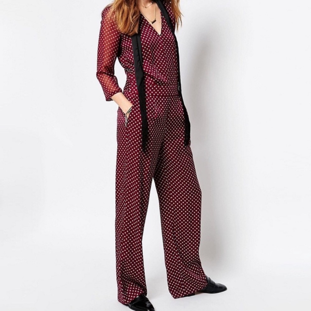 Scotch and soda long jumpsuit, size medium